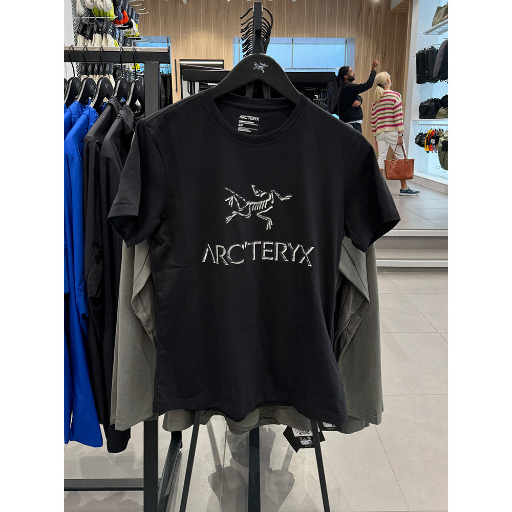 Áo thun ngắn tay cổ tròn Cotton cổ tròn Arc teryx có in Logo 21321