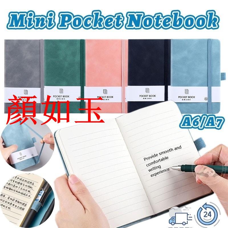 Yan Ruxue A6 A7 Mini Notebook Lót Notebook Di Động Bỏ Túi Sổ Tay Nhật Ký Tập Thể Dục Notebook Ghi Nh