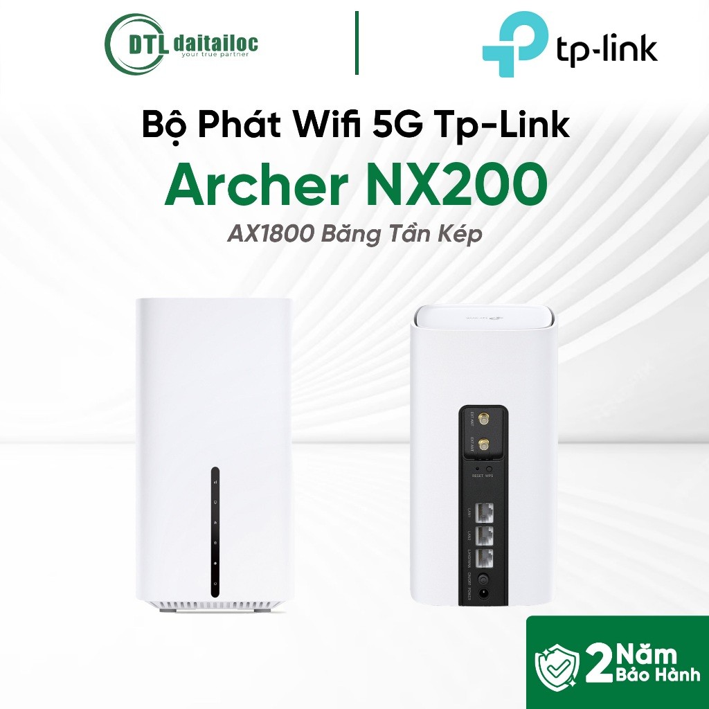 Bộ Phát Wifi 5G Tp-Link Archer NX200 AX1800 Băng Tần Kép | Chính Hãng | Bảo Hành 24 Tháng