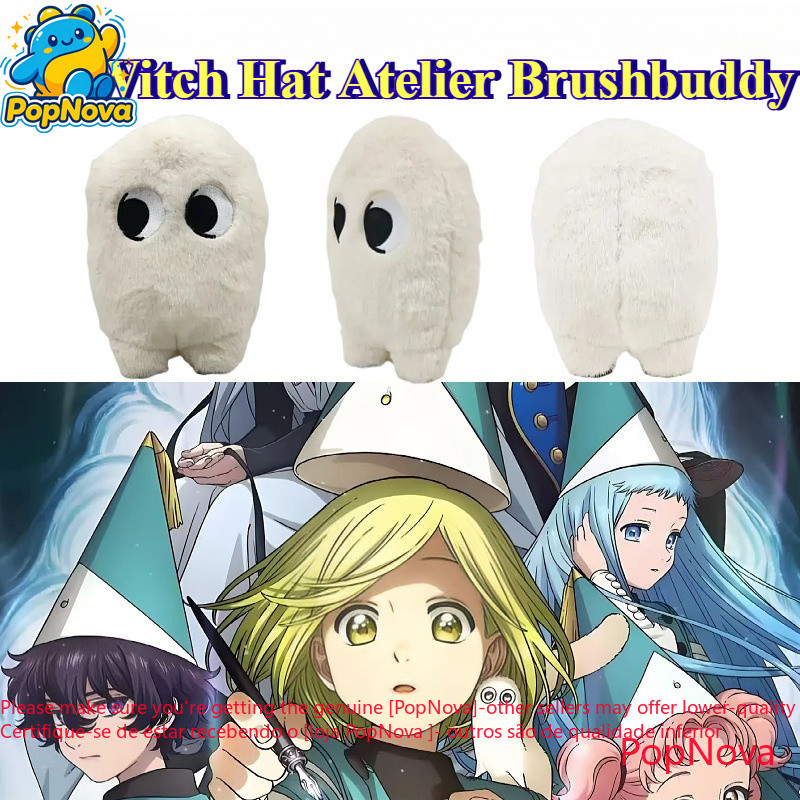 Mũ Phù Thủy Atelier Sang Trọng Hoạt Hình Mũ Phù Thủy Atelier Brushbuddy Đồ Chơi Nhồi Bông Cho Bộ Sưu