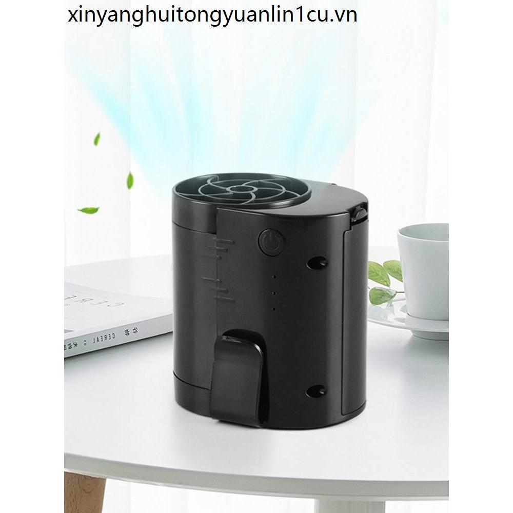 G Gongtian F12 Quạt Sạc Eo Gió Cao USB Sinh Viên Quạt Ngoài Trời Miễn Phí Tay Kẹp Quạt Eo F12 Quạt