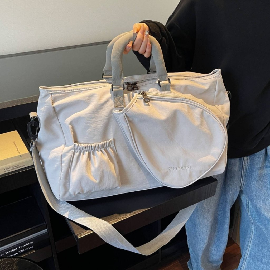 Túi Duffel Cầu Lông Đa Năng Dây Kéo Túi Tập Gym Duffel Túi Bơi, Du Lịch, Tennis