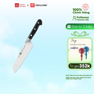 Dao santoku zwilling pro - 18cm