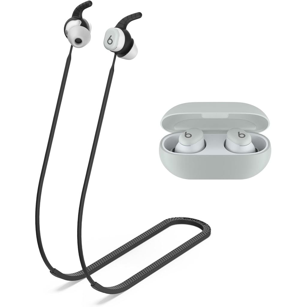 Dây đeo silicon mềm Tương thích với Beats Solo Buds, Thiết kế chống trượt đặc biệt Tai nghe thể thao