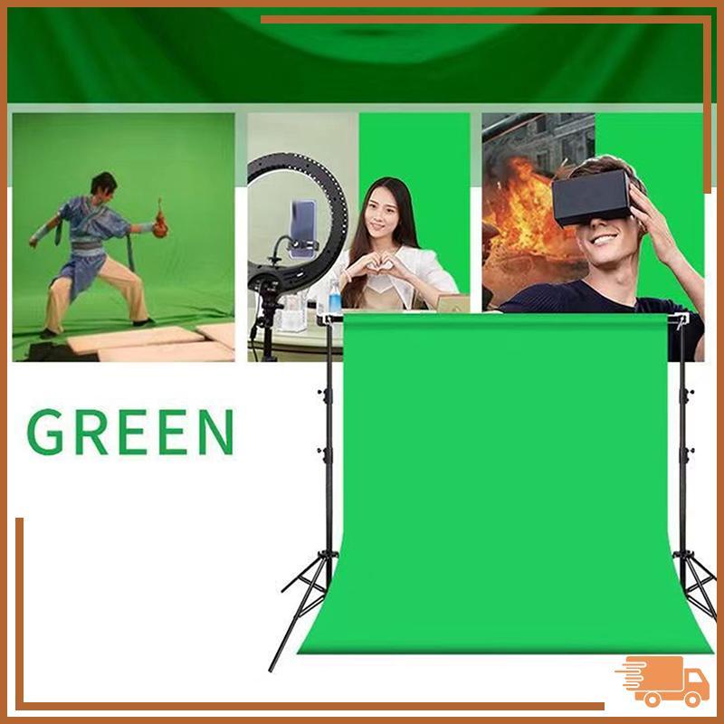 Giá đỡ tấm Baground cho màn hình chụp ảnh Chromakey Badrops Màn hình xanh Chroma Key Muslin Studio C
