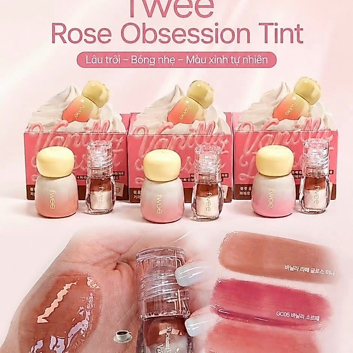 [Pre-Order] Son Môi Fwee Rose Obsession Tint Vanilla Dessert