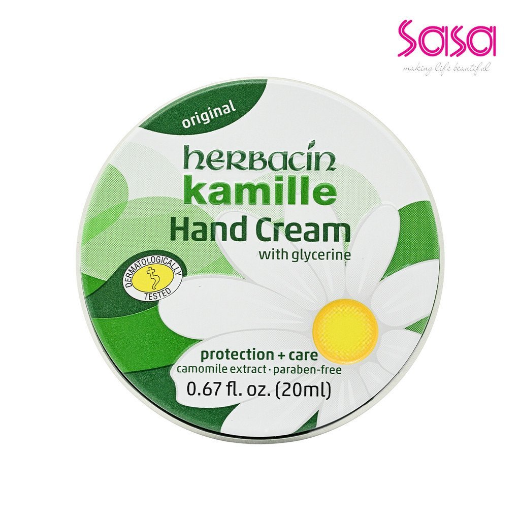 Kem dưỡng da tay nguyên bản HERBACIN Kamille - Thiếc (20ml) 8NZQ