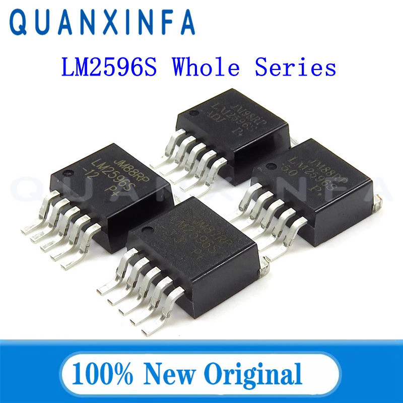 10 CÁI LM2596S-3.3 LM2596S-5.0 LM2596S-12 LM2596S-Adj (Có thể điều chỉnh) LM2596 3V / 5V / 12V / Bộ 
