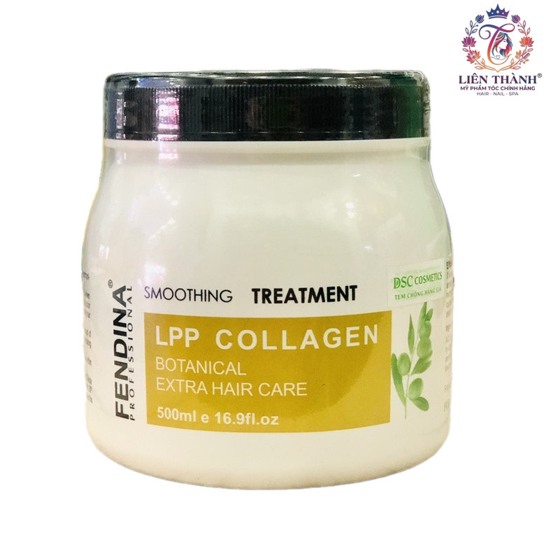 Kem ủ tóc, hấp tóc phục hồi tóc hư tổn Fendina LPP Collagen 500ml .LT