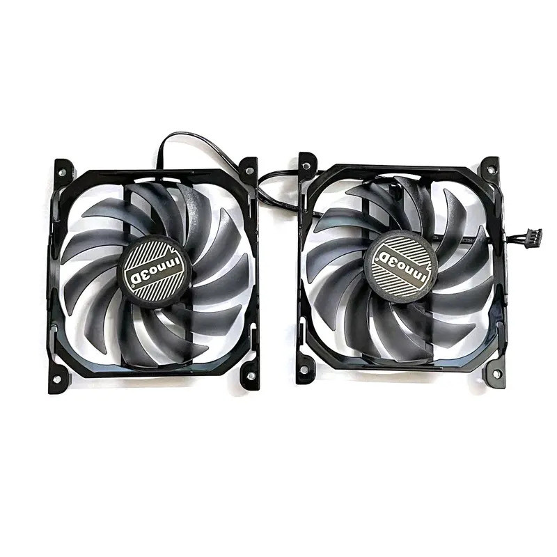 Quạt Card Video CF-12915S Cho INNO3D GeForce GTX 1070 1070Ti 1080 1080Ti P104-100 Đôi X2 Thay Thế Ca