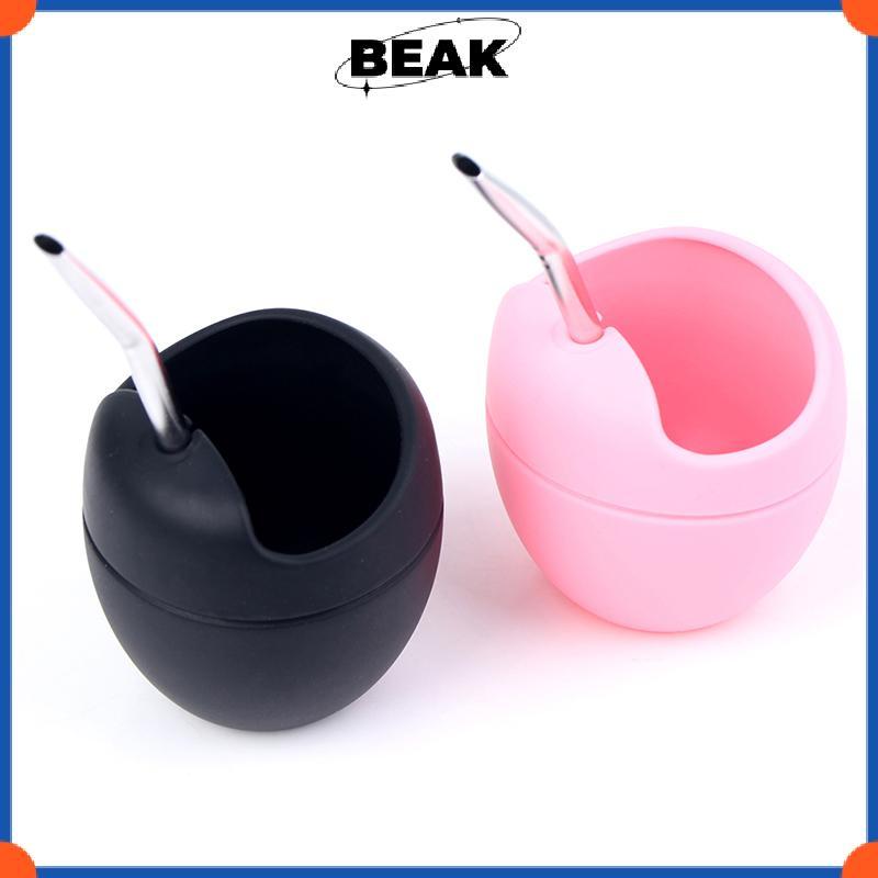 BEAK 5oz Silicone illas Yerba Mate Bộ Cốc Trà Với Yerba illa Rơm Nhà