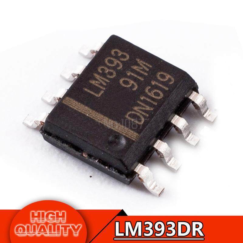 20 chiếc LM393 SOP8 LM 393 LM393DR LM393D SOP-8 SMD So sánh Chip vi sai kép IC mới nguyên bản