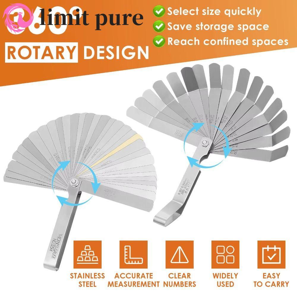 LIMIT PURE Feeling Gauge Set Thép không gỉ Metric Spark Plug Gap