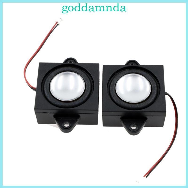 GODD 2 Chiếc 30 Mm Full Range Loa 4Ohm 5W Loa Di Động Rạp Hát Âm Thanh