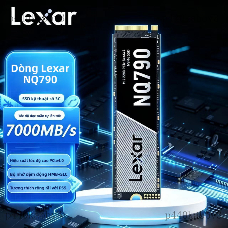 Phần cứng máy tính Lexar LEXAR NQ790 1TBSSD Ổ đĩa thể rắn Phụ kiện tốc độ cao đa năng dành cho máy t