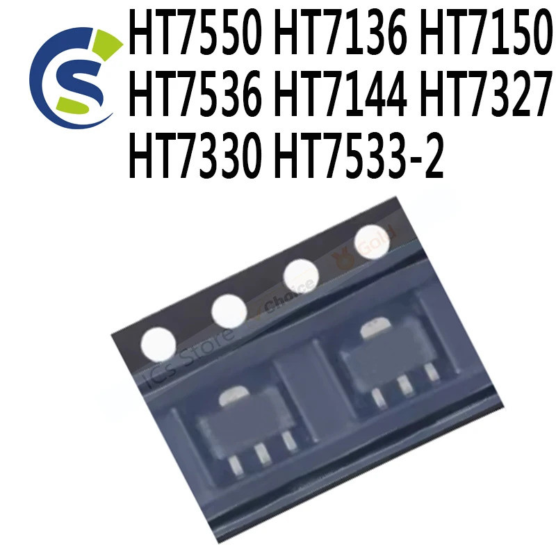 5 CHIẾC HT7550A-1 SOT-89 HT7136-1 HT7150-1 HT7144-1 7327-1 HT730-A 7533 HT7550 HT7136 HT7150 HT7536 