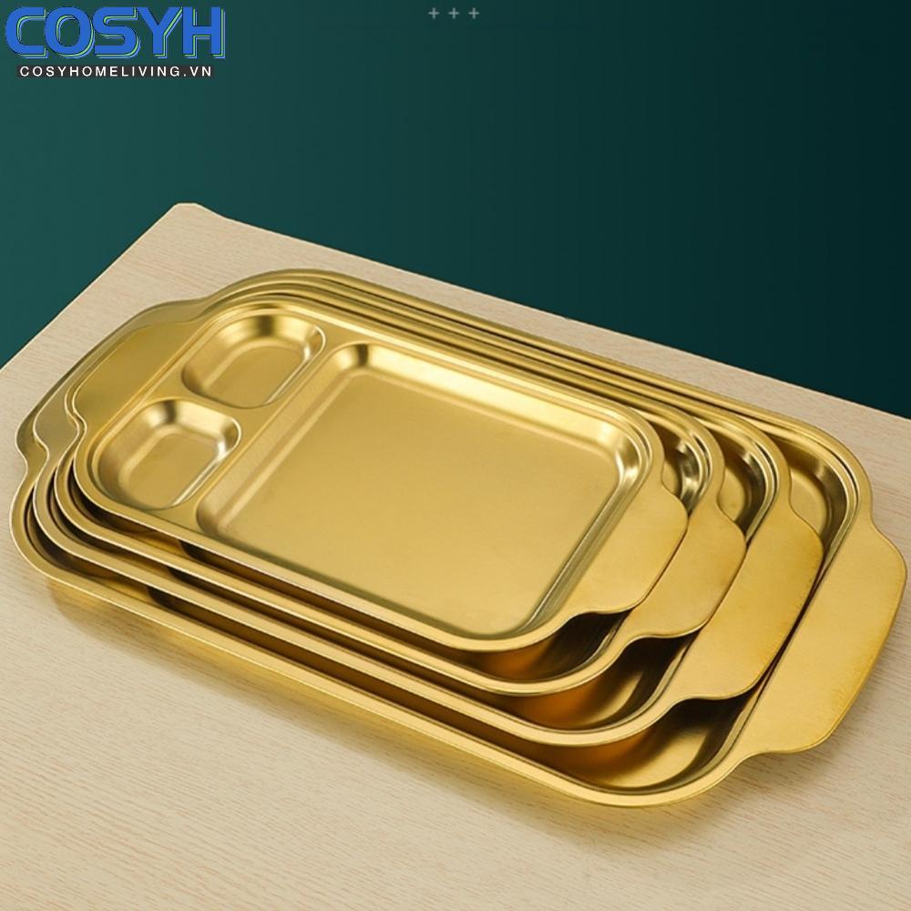 <cosyh>Korean Barbecue Dish Easy To Clean Elegant Dining Accessory Food Separation