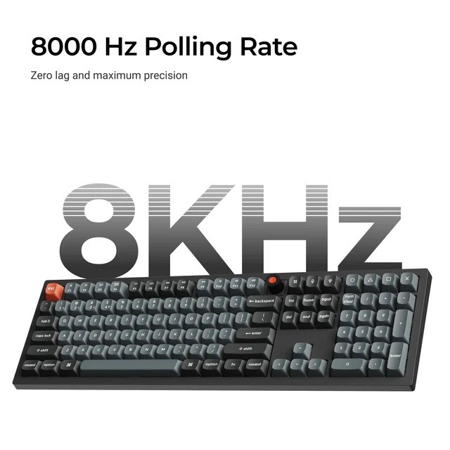 Bàn Phím Cơ Keychron V6 8K QMK Wired Custom Keyboard RGB Hotswap Chính Hãng | BigBuy360 - bigbuy360.vn