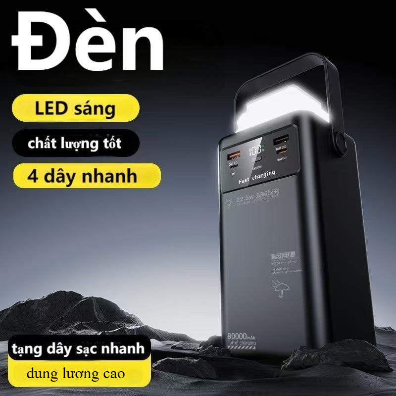 (đèn)sạc dự phòng pd120w 150000mah 90000mah pin dự phòng màn hình led tích hợp tích hợp