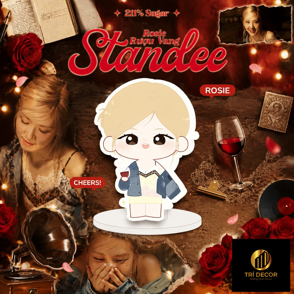 211% sugar | STANDEE & KEYRING ROSÉ WINE