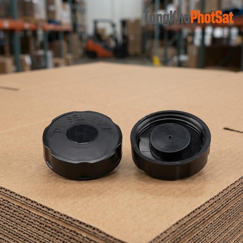 Nắp Đậy Bình Nhiên Liệu Động Cơ Diesel Yanmar L48-L100 170F-188F Chống Nứt Vỡ Phụ Tùng Máy Nông Nghi