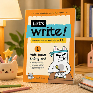 Sách - Let’s Write! 01 - Viết Đoạn Không Khó (Gamma)