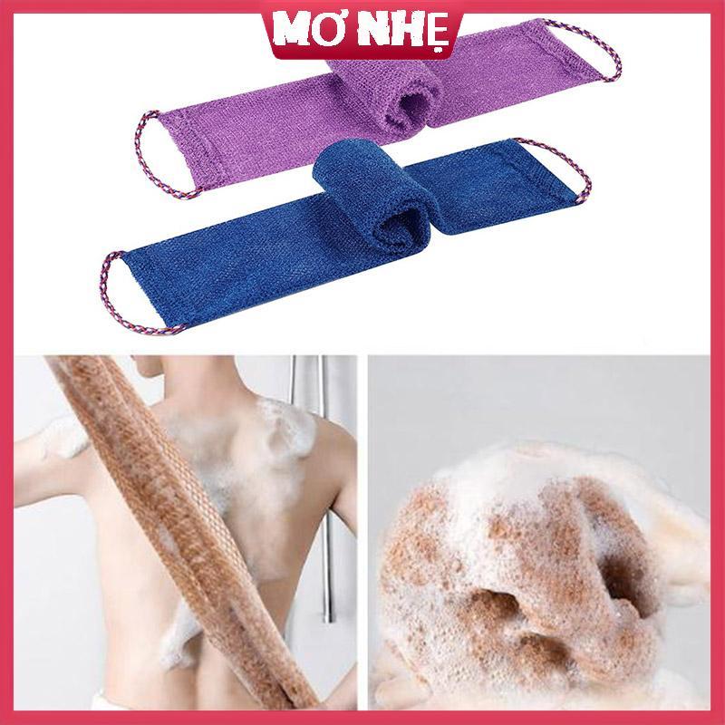 1pc african net sponge, 31.5inch african exfoliating body net chà rửa net cơ nhẹ