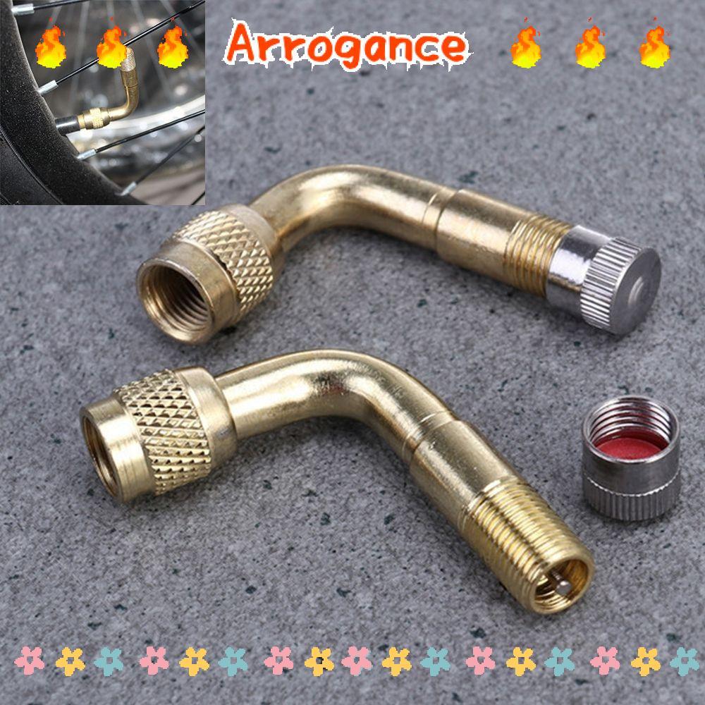 Van xe đạp điện ARROGANCED, với bộ chuyển đổi mở rộng Nhiều màu Thân van lốp khí bằng đồng thau, Phụ