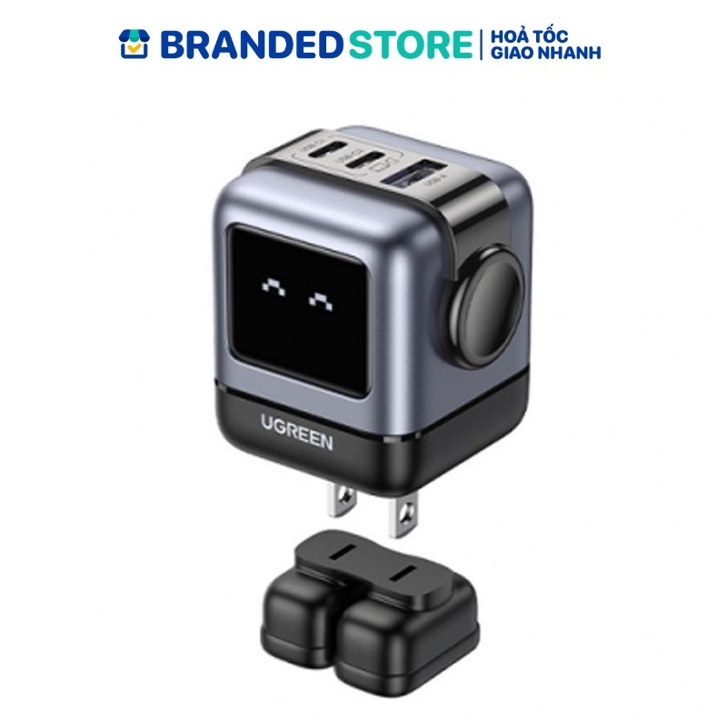 [HỎA TỐC] Củ sạc nhanh Robot GaN Nexode Mini 30W Ugreen CD359 , 65W Ugreen CD244 | Tương thích Apple