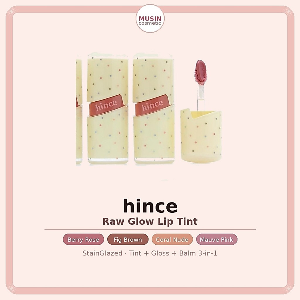 Hince Raw Glow Gel Tint (23 Màu)