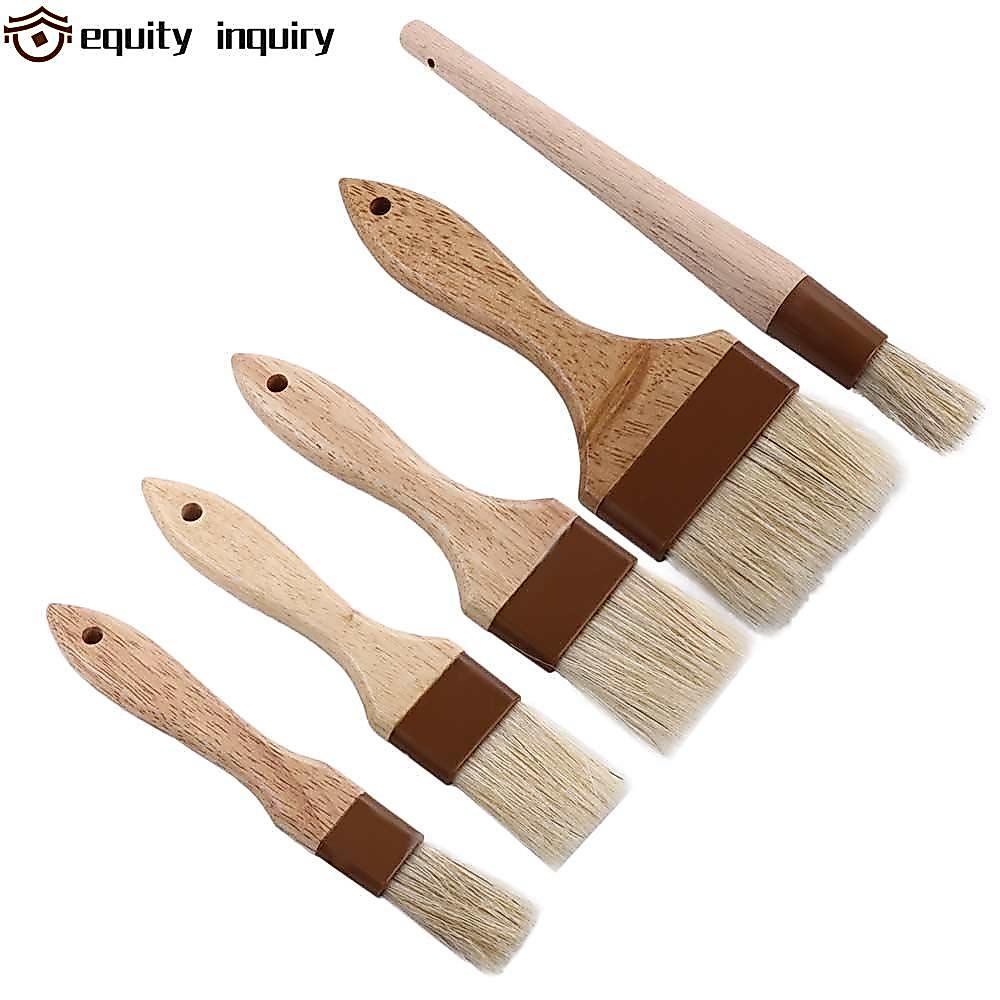 EQUITY INQUIRY Basting Brush Nấu thịt nướng Boar Lông nướng BBQ Sauce Baster