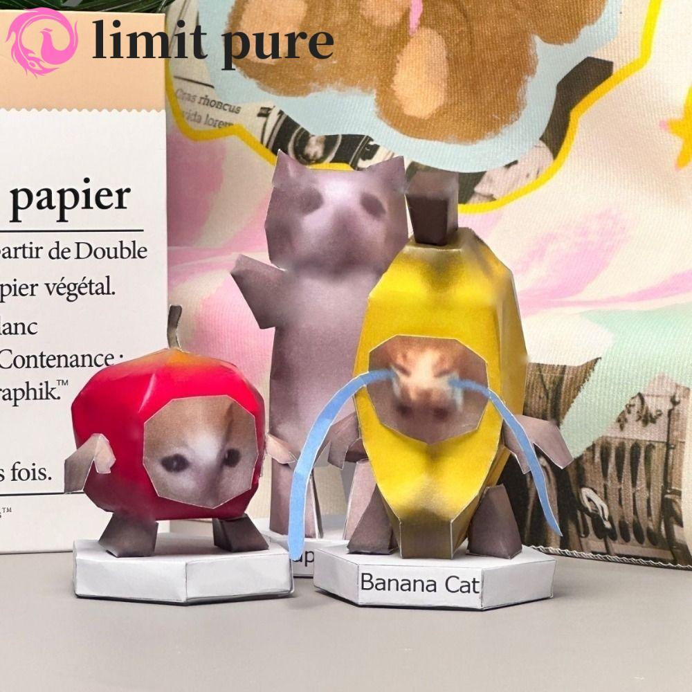 LIMIT PURE Kitten Paper Model Oiiao Cat Huh Ngộ nghĩnh cho trẻ em