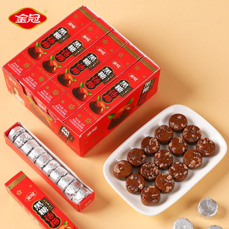 Gói thanh Golden Crown Đường nâu 39g * 5