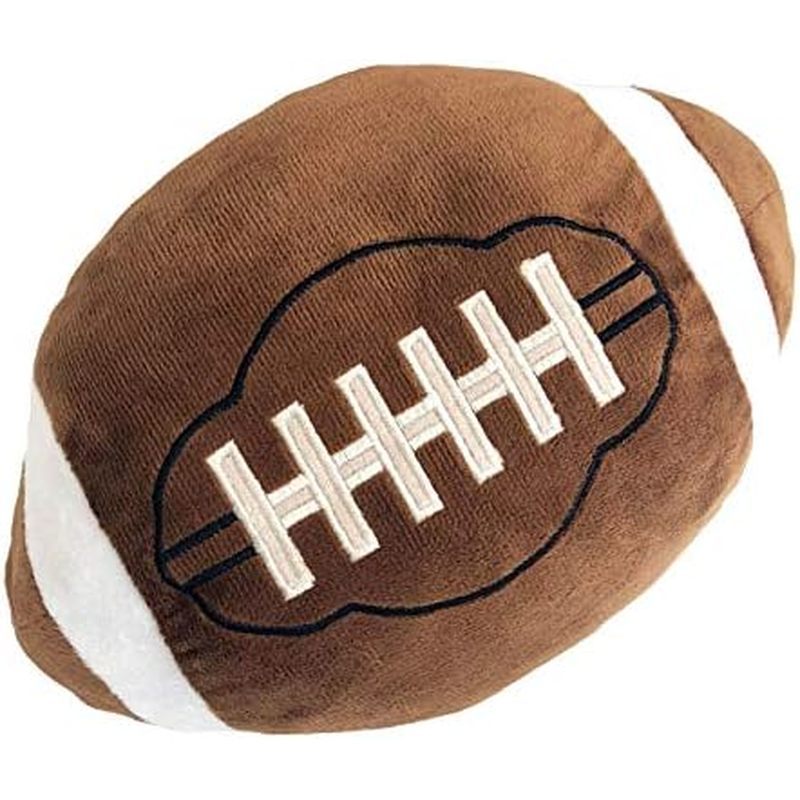 Football Plush Pillow Fluffy Durable Football Pillows Stuffed Football Throw Pillow Soft Sports Ball