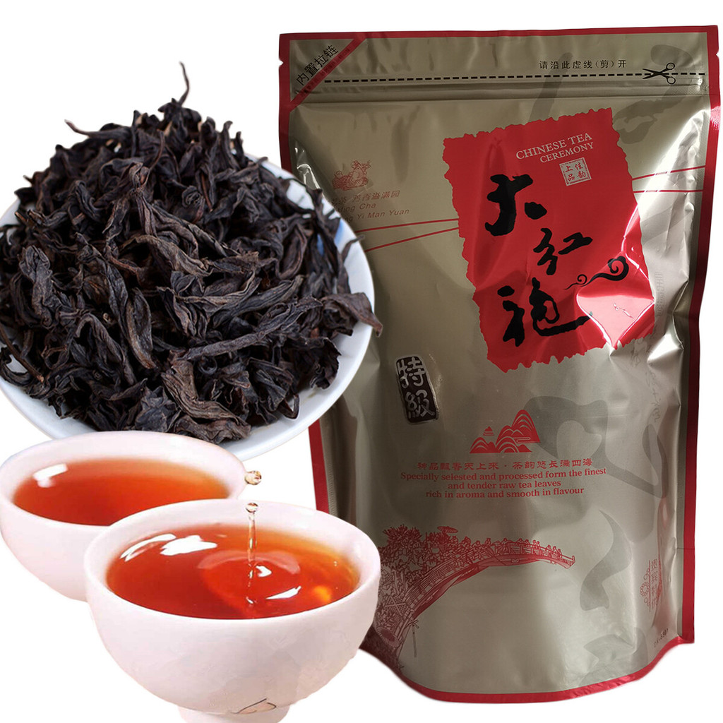 Natural Energy Herbal Tea Da-Hong-Pao Oolong Tea Black Tea 250g