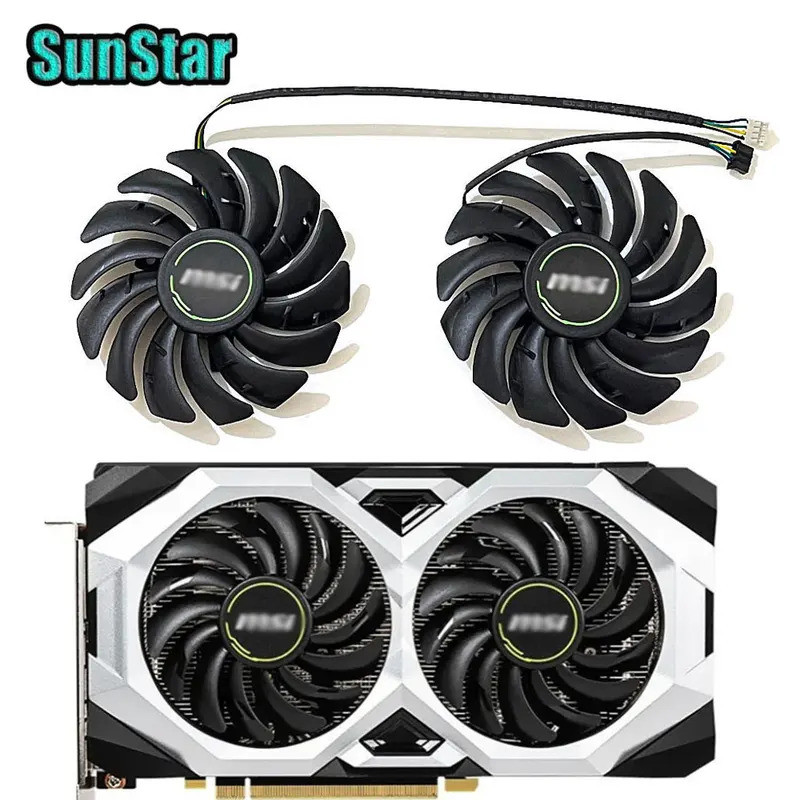 ‘ NEW PLD09210S12HH 87MM 4PIN RTX 2080 Quạt Làm Mát GPU Cho MSI Geforce RTX 2060 2070 2080 Super Ven