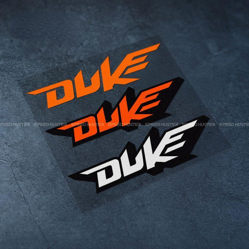 KTM stickers, DUKE200, DUKE390 motorcycle tank decoration waterproof stickers