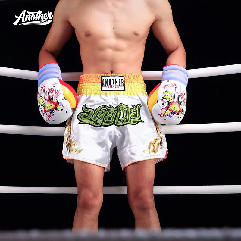 Sanda Martial Arts Longtai Boxing Shorts Boxing MMA Fighting Boxing Training Competition Shorts eoko