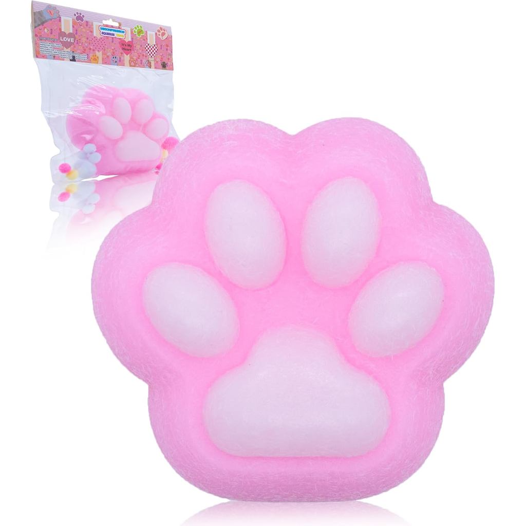 Taba Squishy Cat Paw Squishy Đồ chơi Squishy, Big Cute Kawaii fufu Squishies, Sticky Squishy Cat Paw