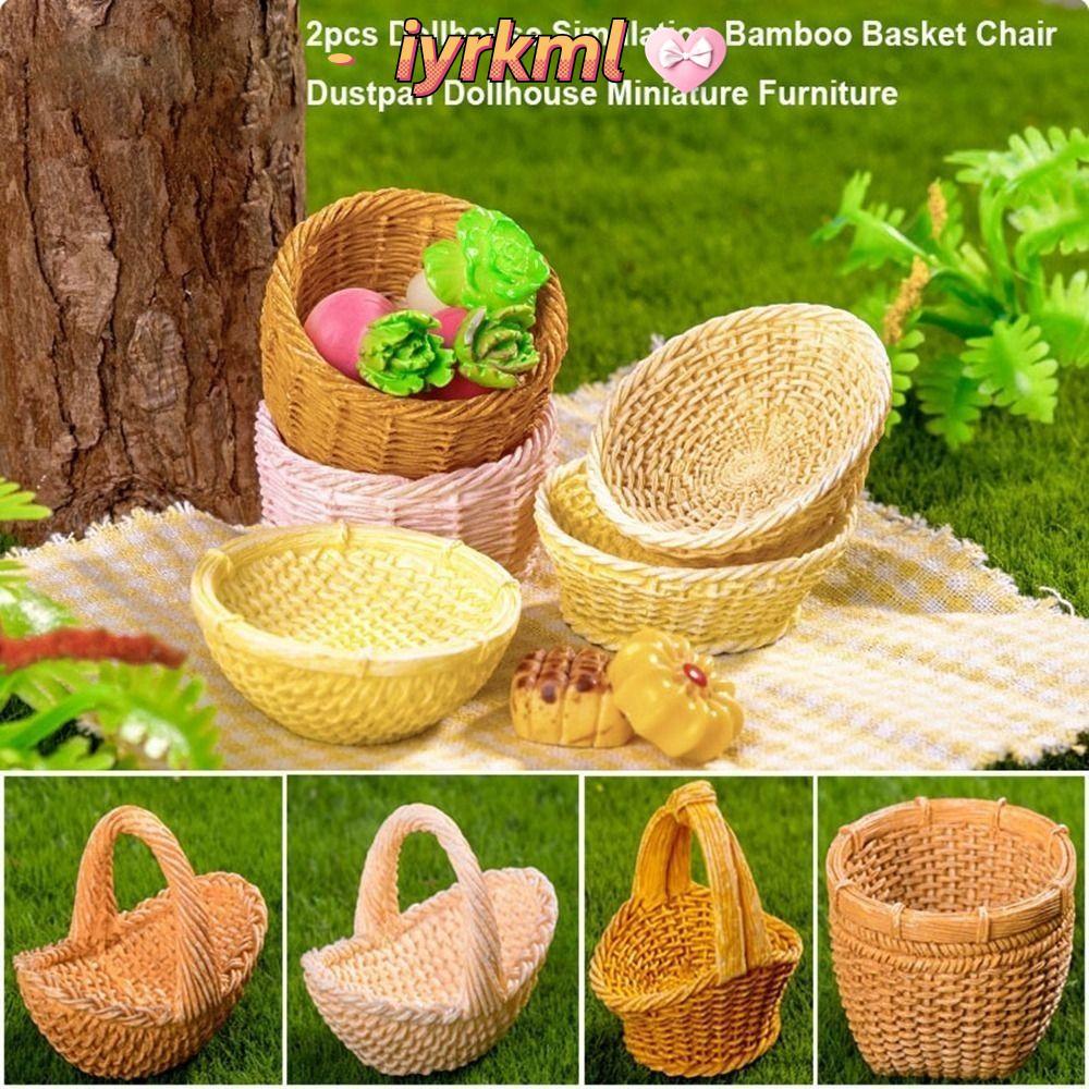 IYRKML Nhà Búp Bê Nội Thất Thu Nhỏ Mini 3-4cm Đa Phong Cách Nhà Búp Bê Mô Phỏng Trang Trí'