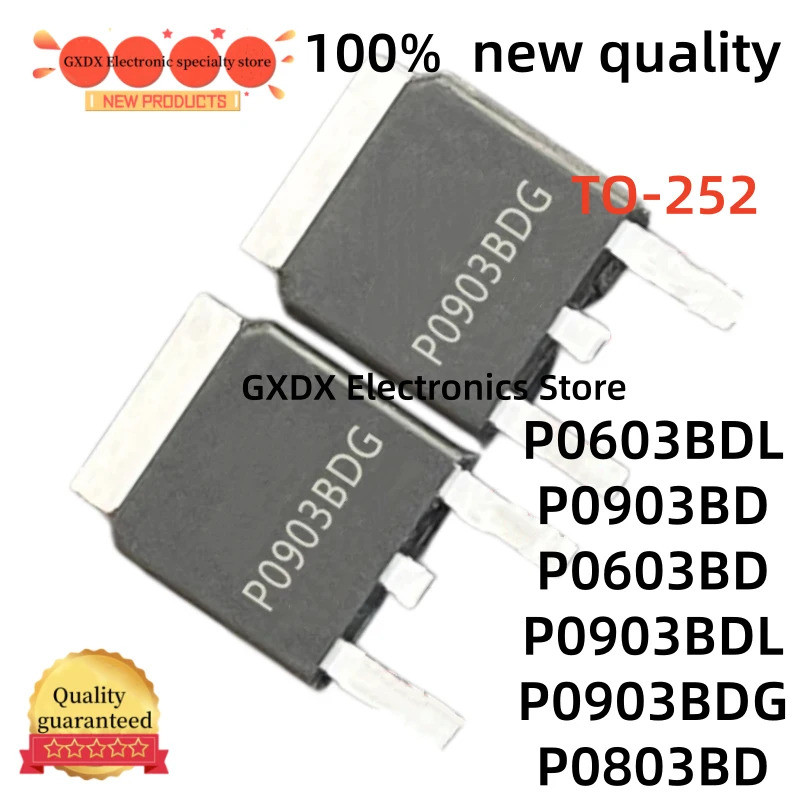 5 Chiếc P0603BDL P0903BD P0603BD TO252 P0903BDL P0903BDG P0803BD TO-252 Transistor Hiệu Ứng Trường
