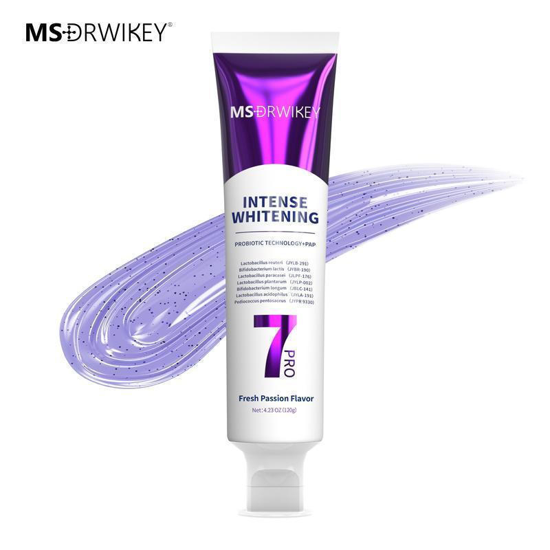 Kem đánh răng mạnh mẽ Nova Nova 7 Pro |       Không. 7 công thức màu tím, giàu Probiotic |       Côn
