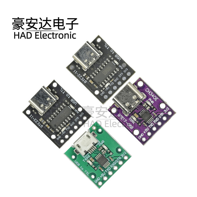 CH340E CH340C CH9340C Mô-đun USB sang TTL có thể được sử dụng làm Trình tải xuống PRO MINI