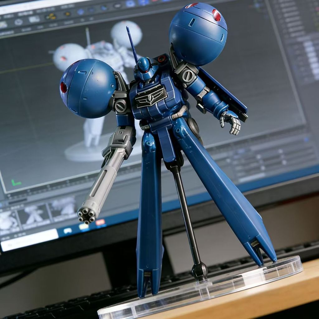 HG 1 / 144 Traj Blue / Pink Gundam Đồ chơi mô hình lắp ráp Hàng có sẵn