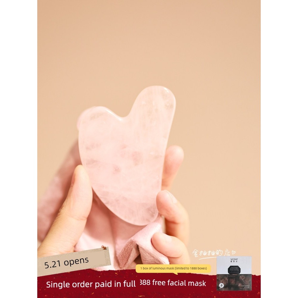 Pha lê là năng lượng đẹp hơnDầu Tinh Chất Mặt CP Hồng Pha Lê Hibiscus Đá Cạo Ban + Túi Bảo Quản 1 Bộ