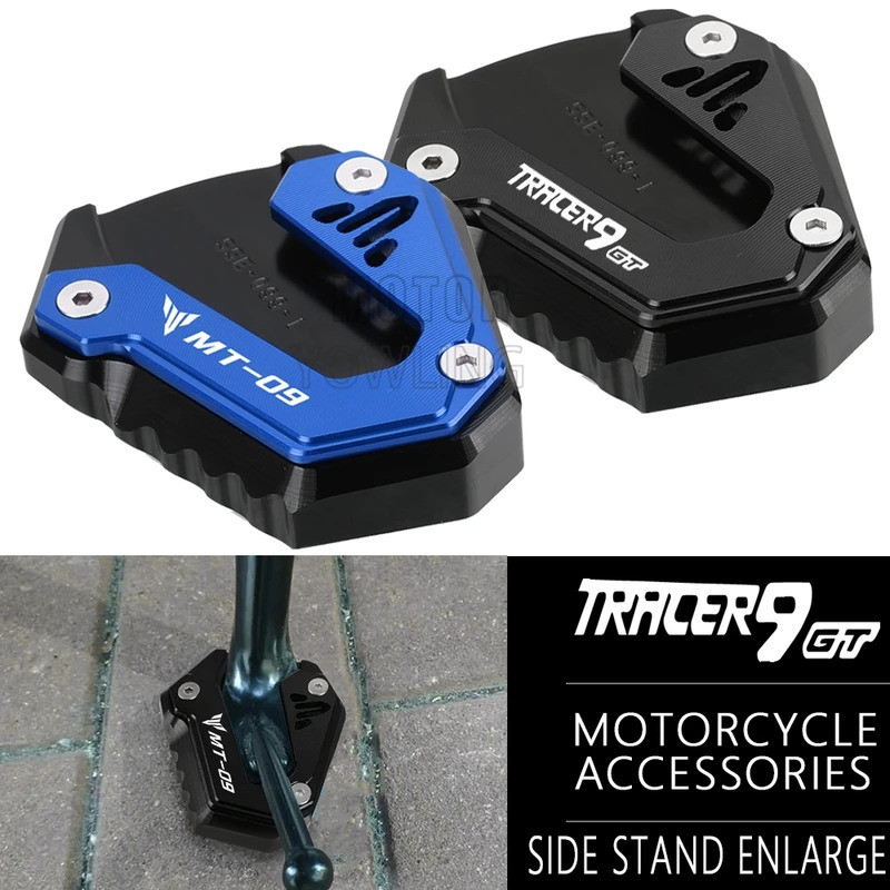 Xe Máy Bên Chân Đế Chân Đế Phóng To Miếng Lót Dành Cho Xe YAMAHA TRACER 9 GT 9GT Tracer9 2024 2025 2