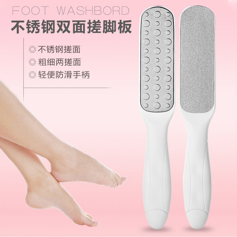 [Sẵn sàng] Bàn chân hai mặt Chà xát chân Bàn chân Chà xát chân Tẩy tế bào chết vết chai Bàn chà chân