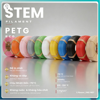 Sợi nhựa in 3D (PETG) < Lõi  Nhựa Tái Chế >  STEM Miền Trung [CHÍNH HÃNG ]