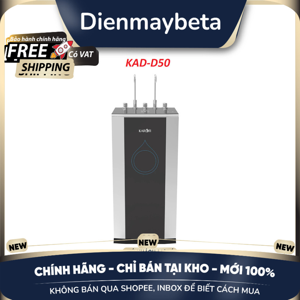 [KHÔNG BÁN QUA SHOPEE] KAD-D50 / KAH-D18 - Máy Lọc Nước Nóng Lạnh Karofi - Giao Hàng Toàn Quốc