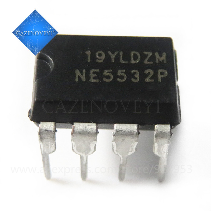 10 Piece NE5532 NE5532N NE5532P 5532 = NJM5532DD 5532DD 5532D DIP-8 IC mới và nguyên bản